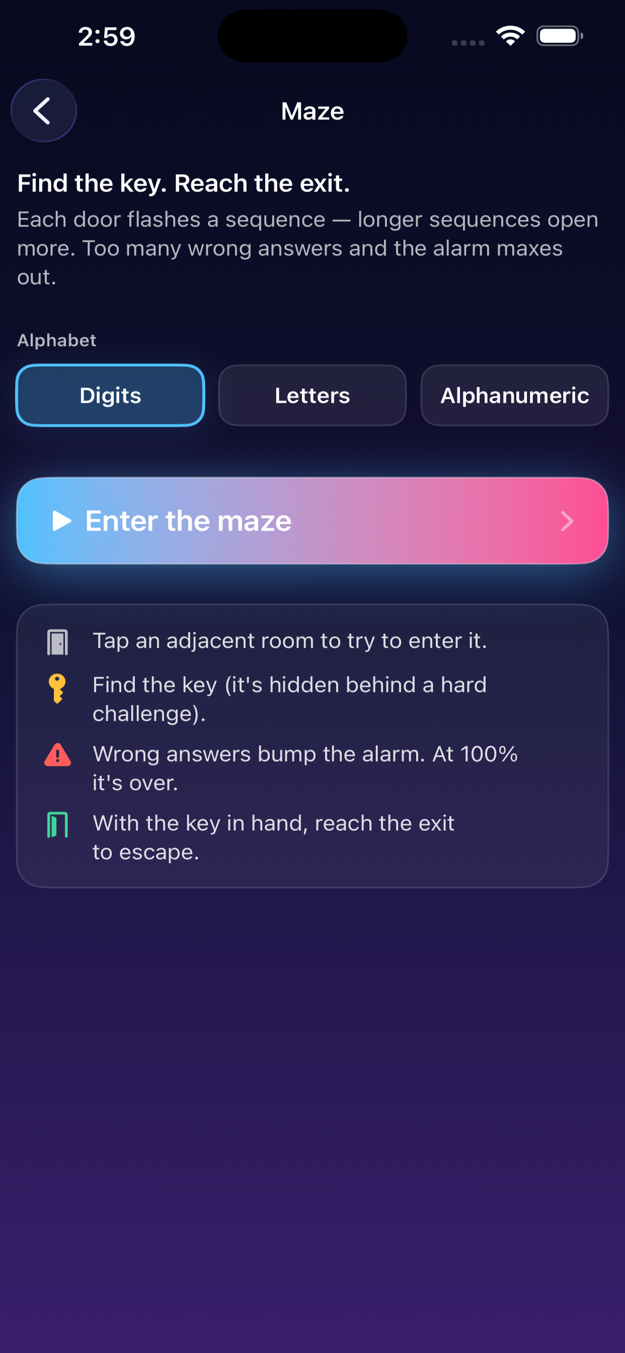 I Recall Maze Escape
